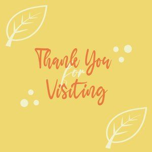 Thank you for Visiting My Shop
